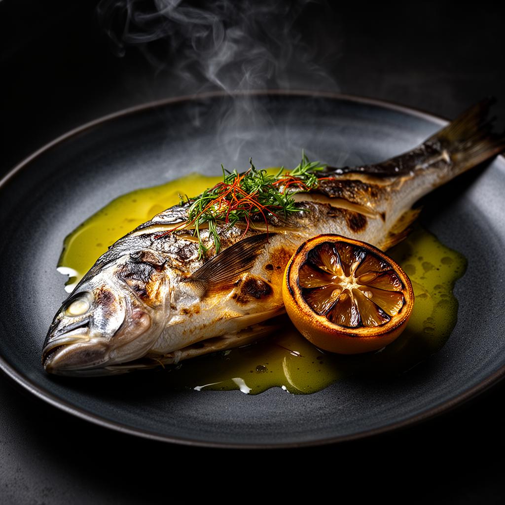 Ember Roasted Sea Bass